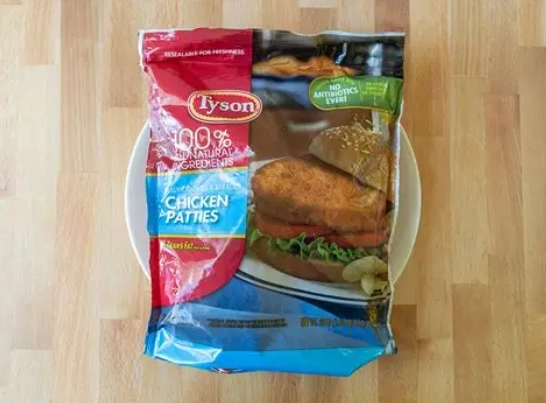 Tyson chicken patties nutrition