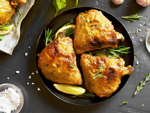 fried chicken thighs fried chicken thighs