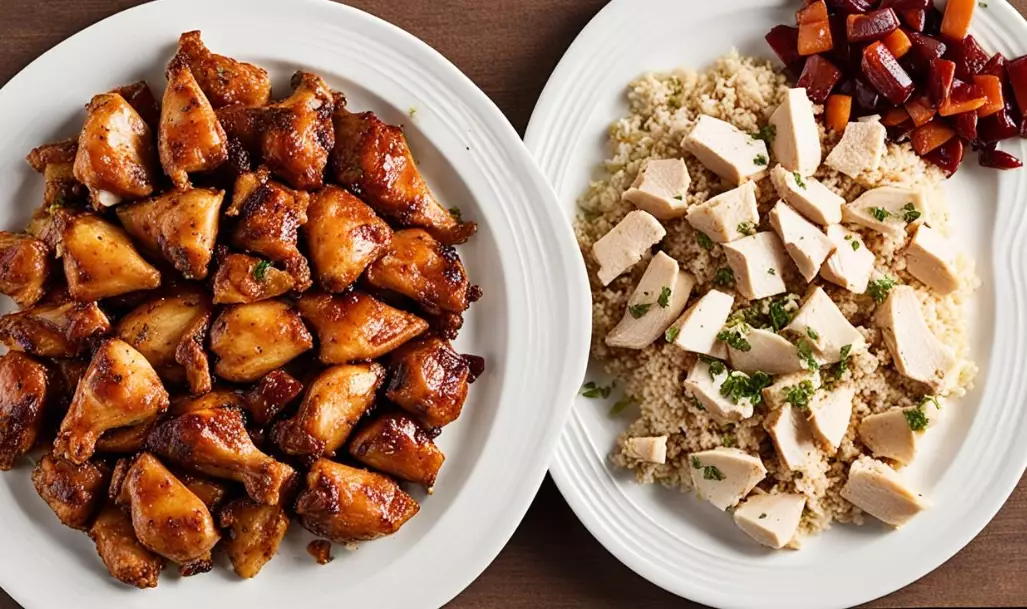 white chicken vs dark chicken