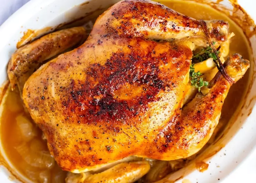 whole chicken cooking time