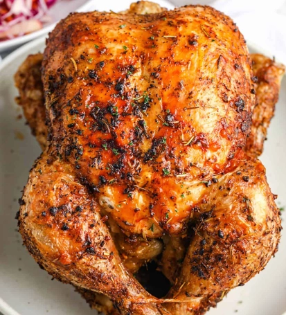 how long to cook a whole chicken