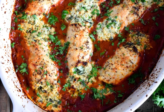healthy chicken ricotta