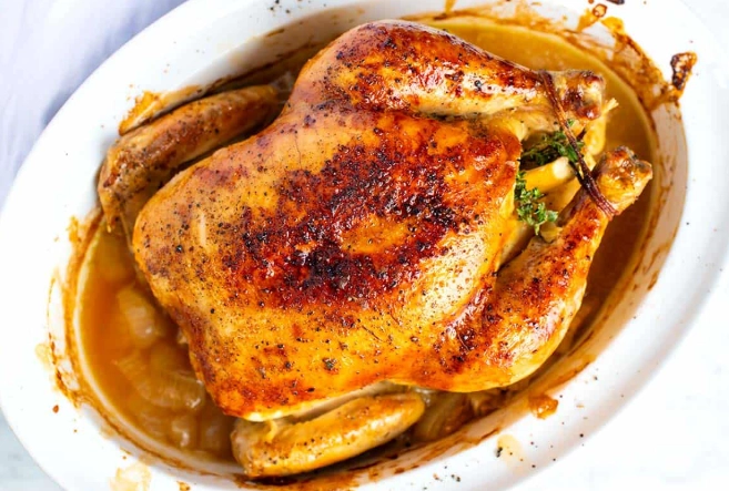 how long to roast a whole chicken
