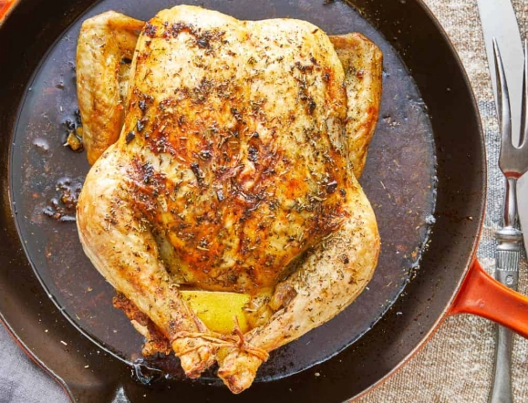 how to bake a whole chicken