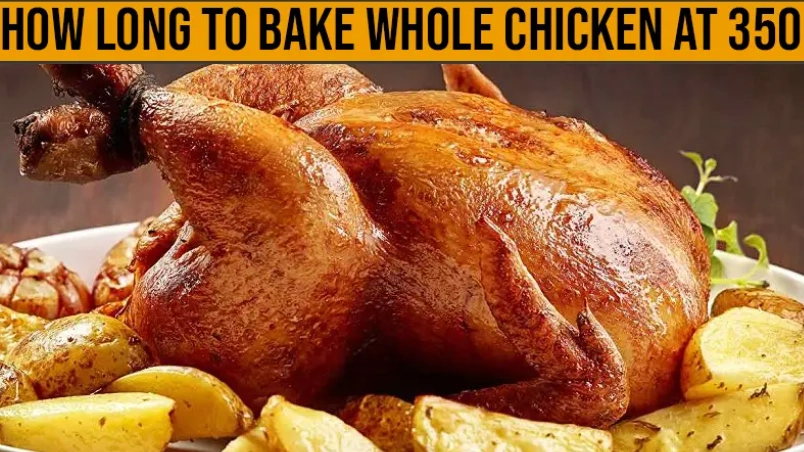 bake whole chicken at 350