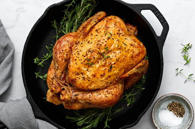 how long to roast a whole chicken