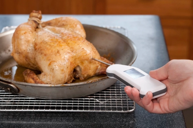 roast chicken temperature