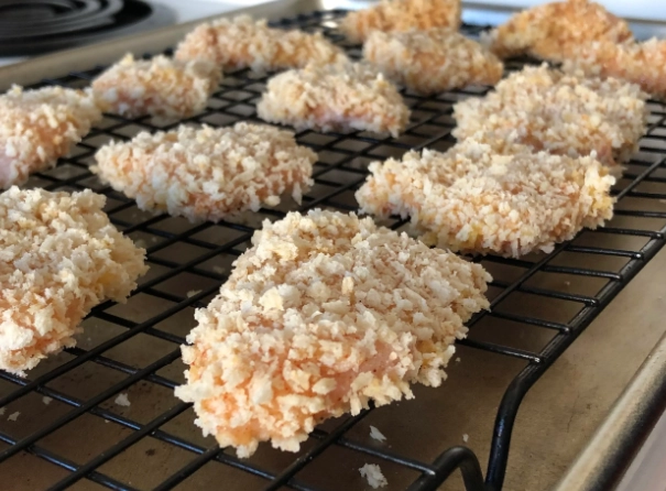how to make panko chicken nuggets