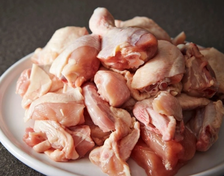 thawing frozen chicken safely