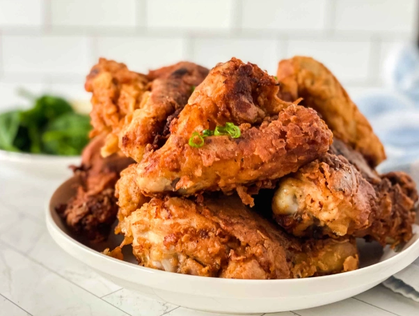 oil temperature for frying chicken