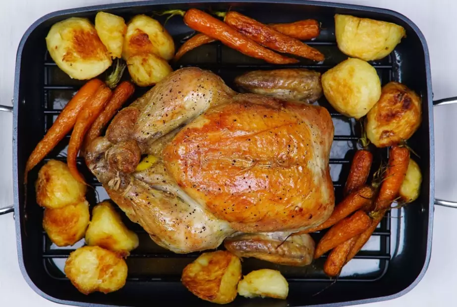 roast chicken temperature