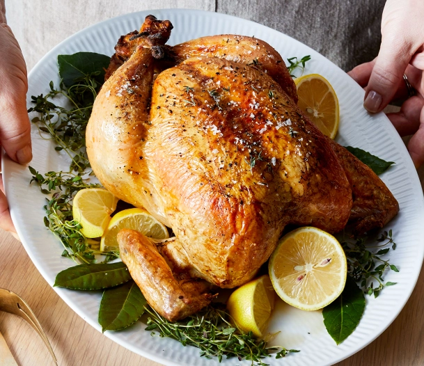 whole chicken roasting time