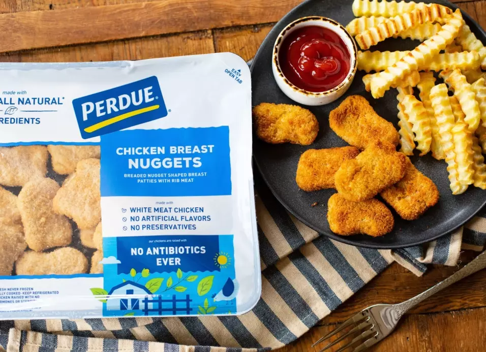 dinosaur chicken nuggets with vegetables