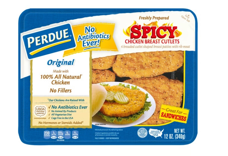 how long to cook perdue chicken cutlets