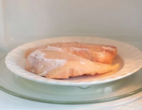 thaw chicken safely