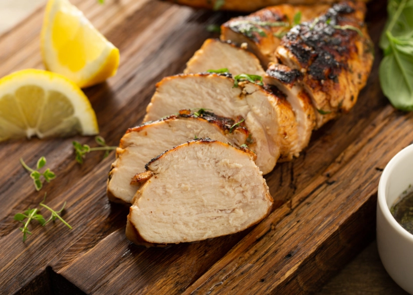 calories in ground chicken