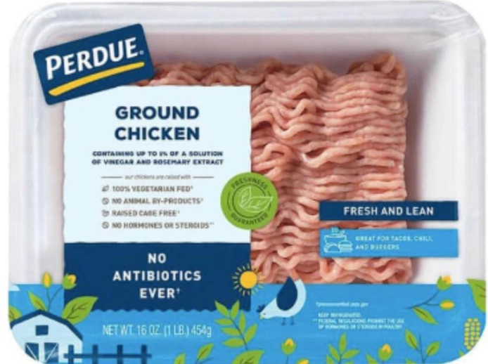 calories in ground chicken