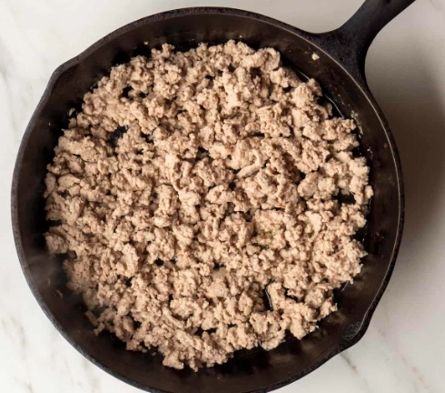 lean ground chicken calories