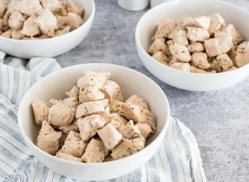 diced chicken recipes