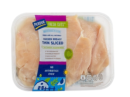 pre-cut chicken breast