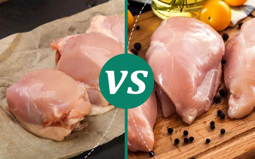 calories in chicken thigh