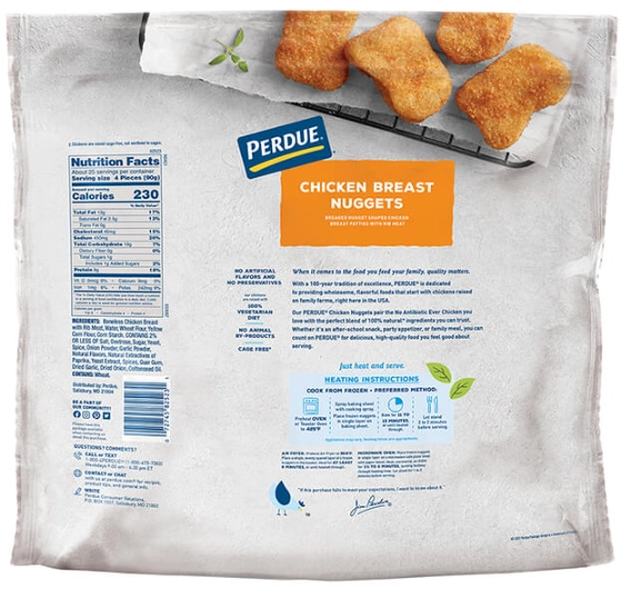 perdue frozen chicken breast