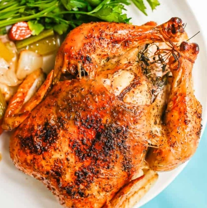 how to bake a whole chicken in the oven