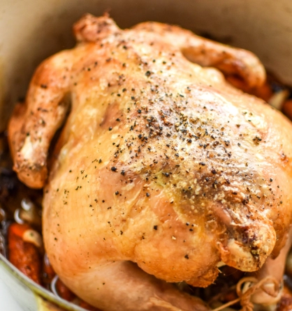 how to roast a whole chicken