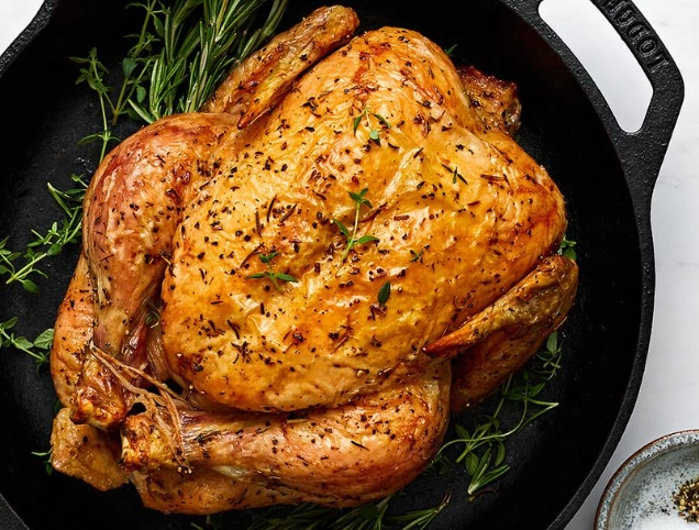 bake a whole chicken