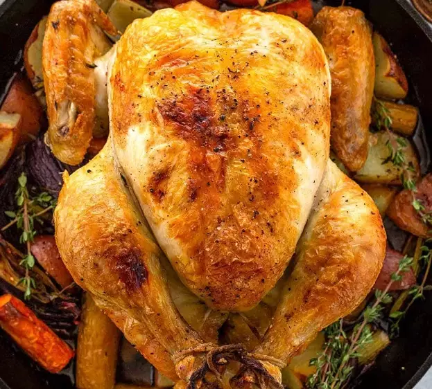 juicy roasted chicken juicy roasted chicken