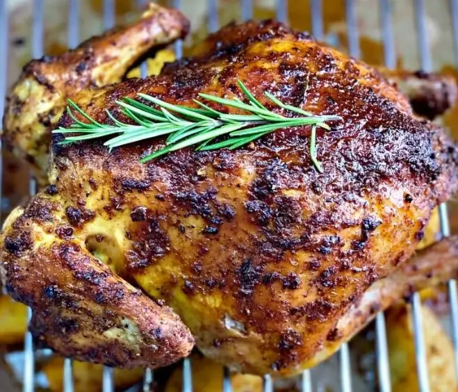 juicy roasted chicken