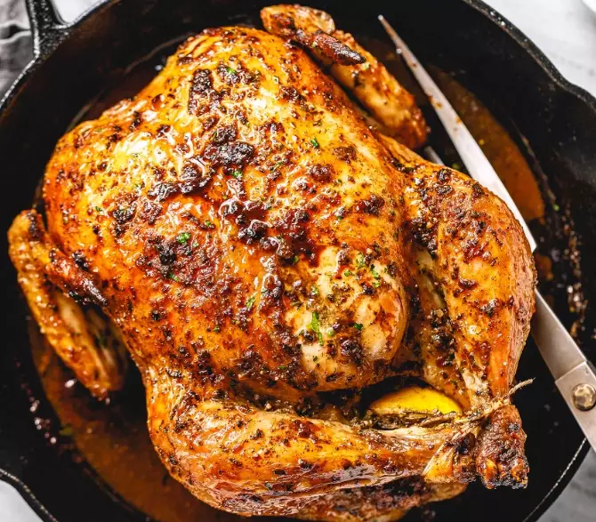 oven roasted chicken recipe