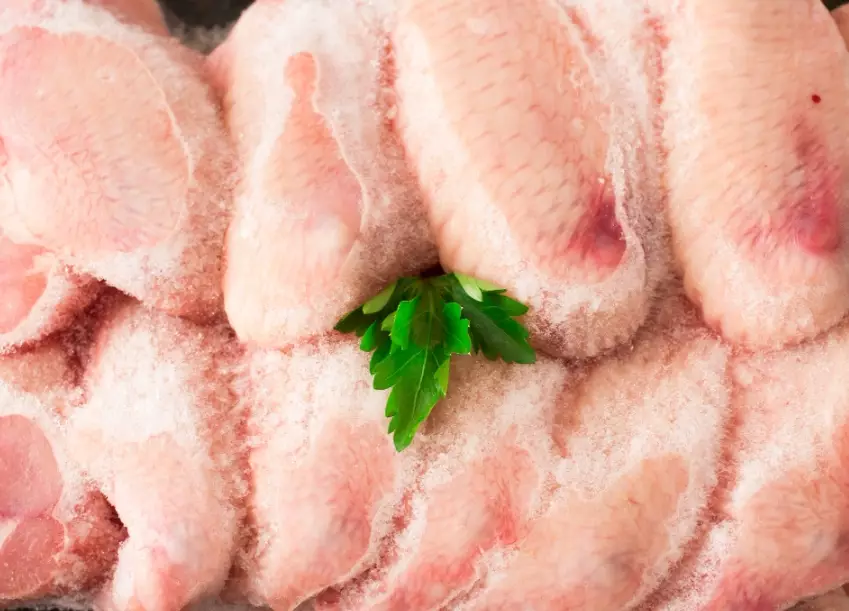 thaw frozen chicken