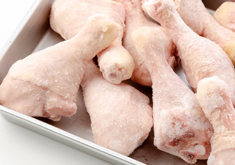 frozen chicken thawing time