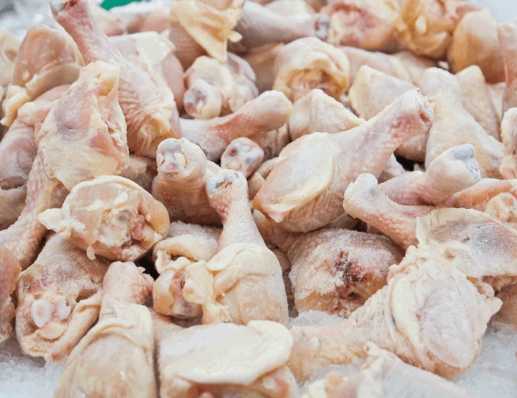 thaw frozen chicken