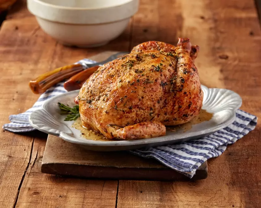 whole chicken in oven