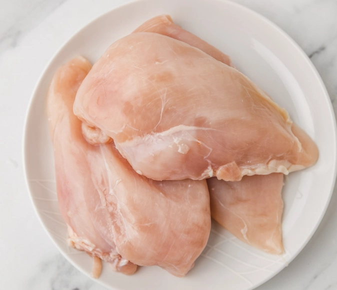 thaw frozen chicken