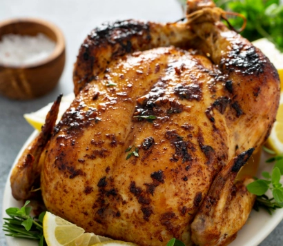 easy oven roasted chicken