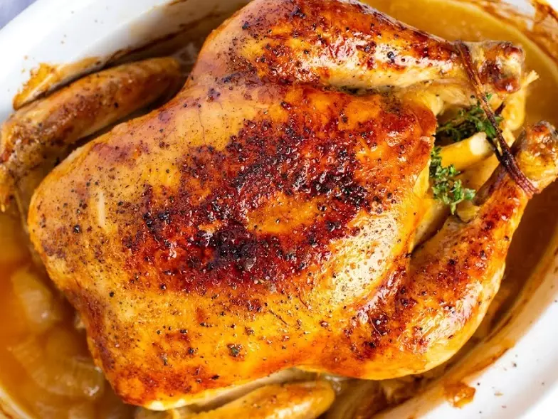 roast whole chicken