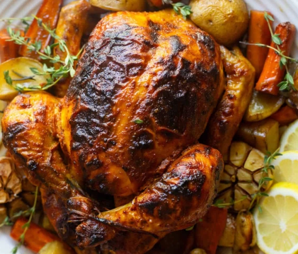 juicy roast chicken