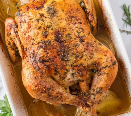 easy oven roasted chicken