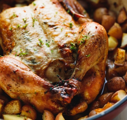 juicy roast chicken recipe