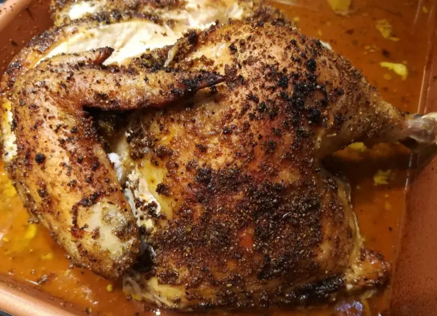 how to bake whole chicken