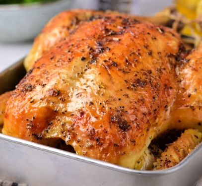 cook whole chicken in oven