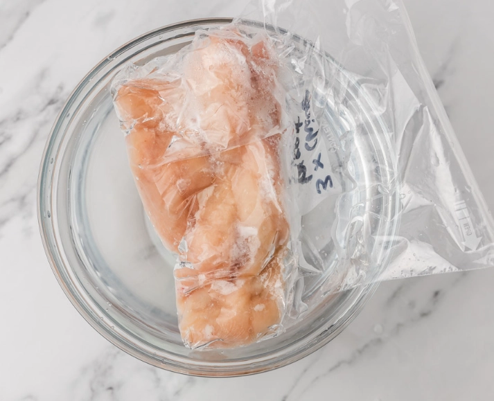 how long does it take for chicken to defrost