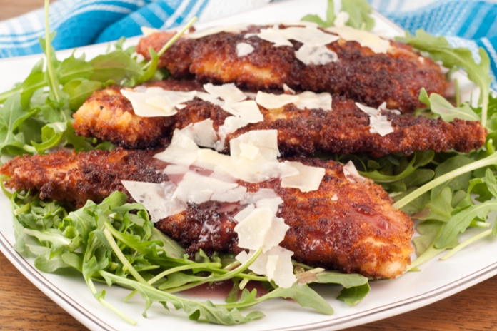 lightly breaded chicken recipe