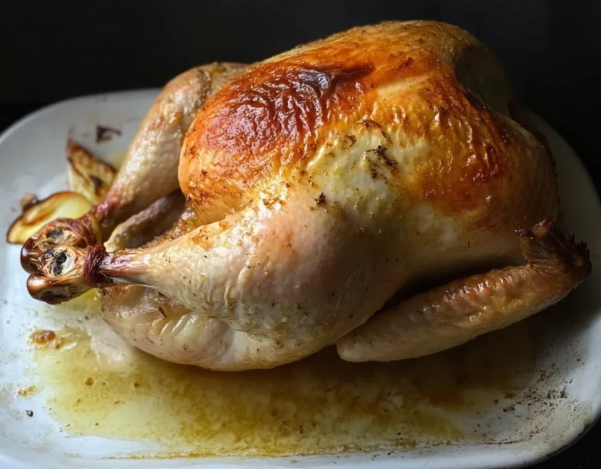 bake whole chicken