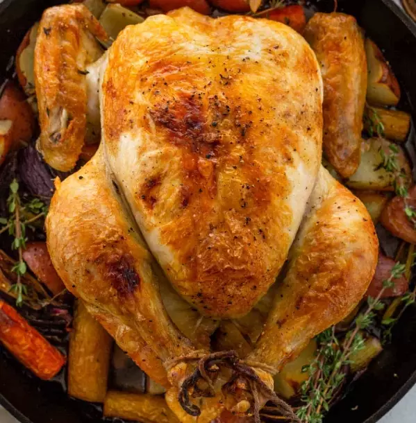 how to cook a whole chicken in oven