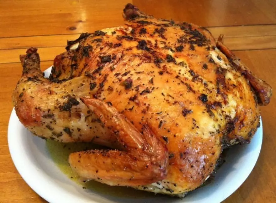juicy roast chicken