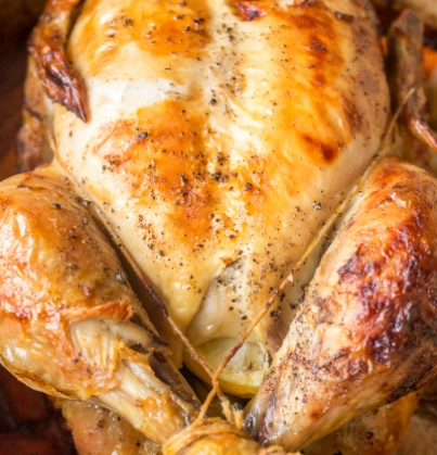 roasting a whole chicken